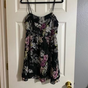 Vera Wang Princess Floral Cocktail Dress